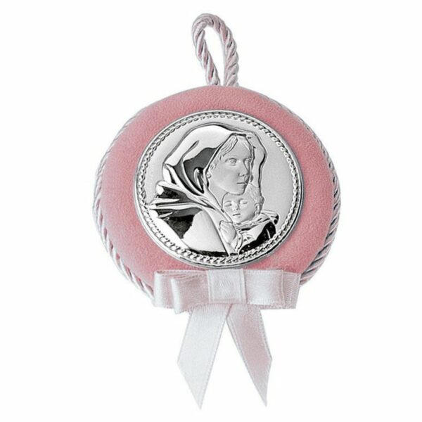 Medalion z pozytywką różowy 10cm