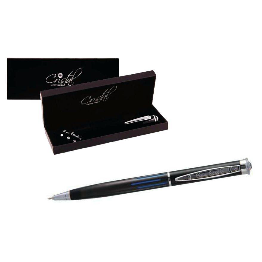 Długopis PIERRE CARDIN CHIC niebieski z kamykiem